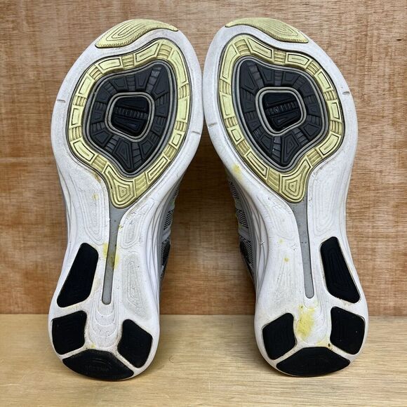 Nike Flyknit Lunar 2 Men Size 8.5 Shoes‎ Gray Green Running Sneakers 620465-700 - Picture 7 of 10